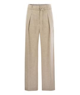 BRUNELLO CUCINELLI Прямые брюки