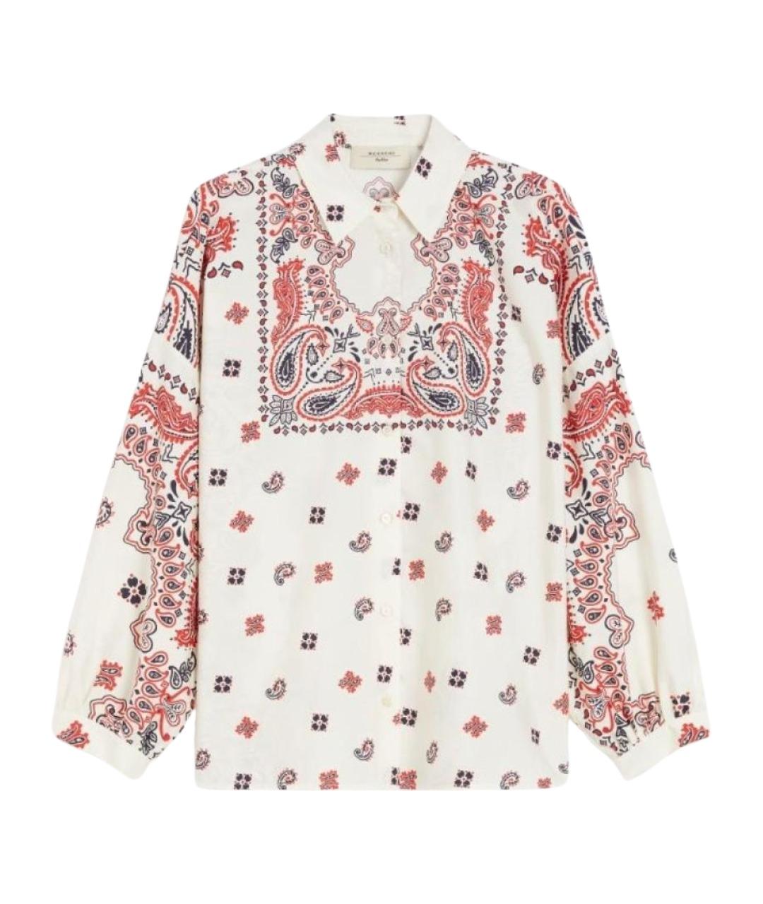 WEEKEND MAX MARA Мульти хлопковая рубашка, фото 1
