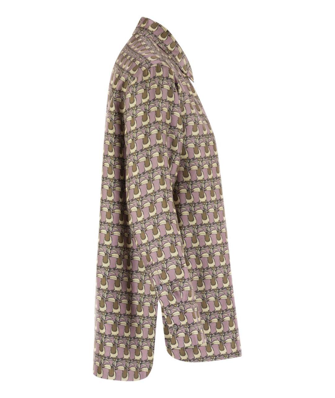 'S MAX MARA Мульти шелковая рубашка, фото 3