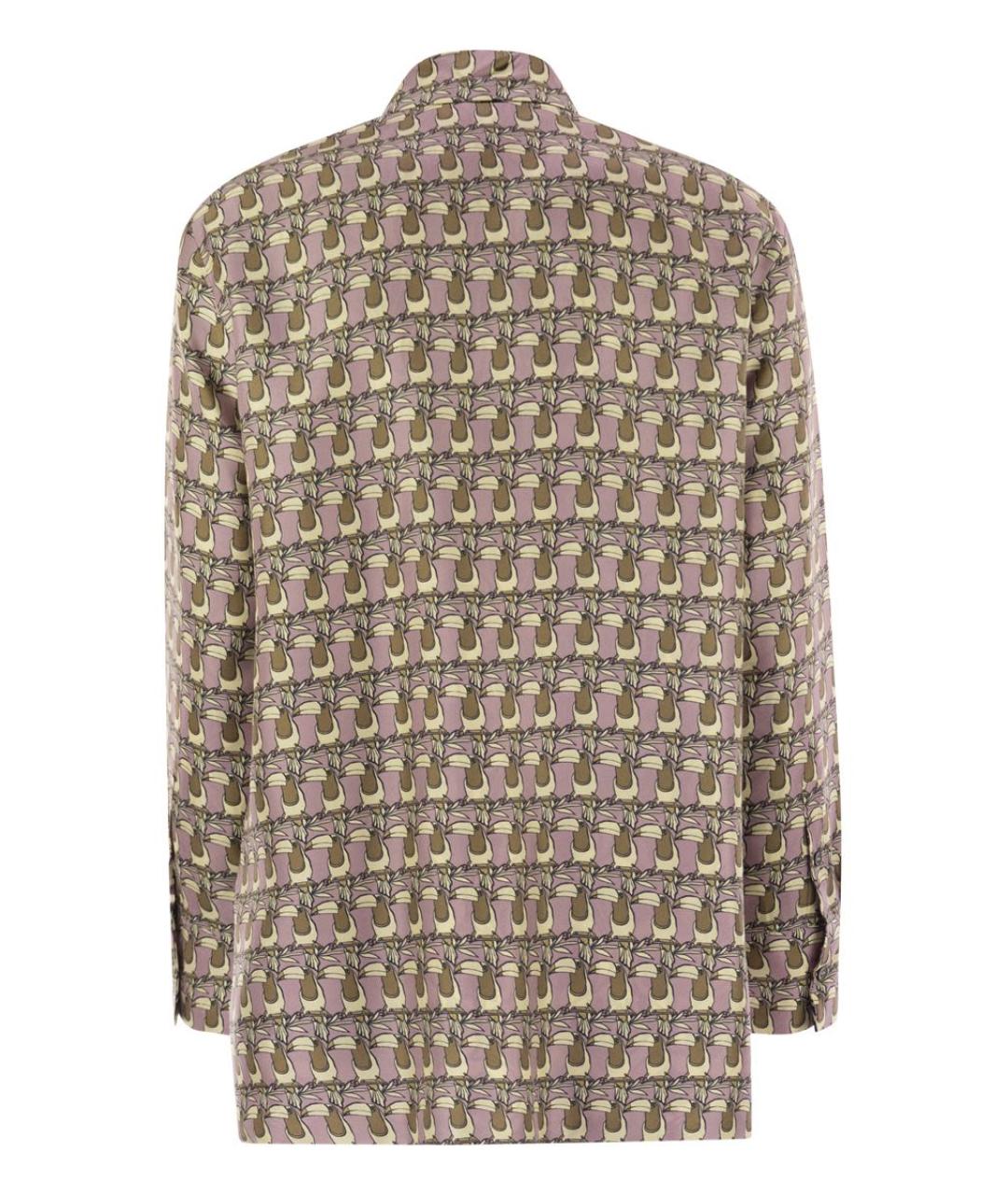 'S MAX MARA Мульти шелковая рубашка, фото 2