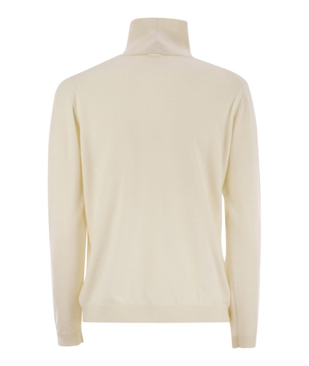 WEEKEND MAX MARA Бежевая шерстяная водолазка, фото 2