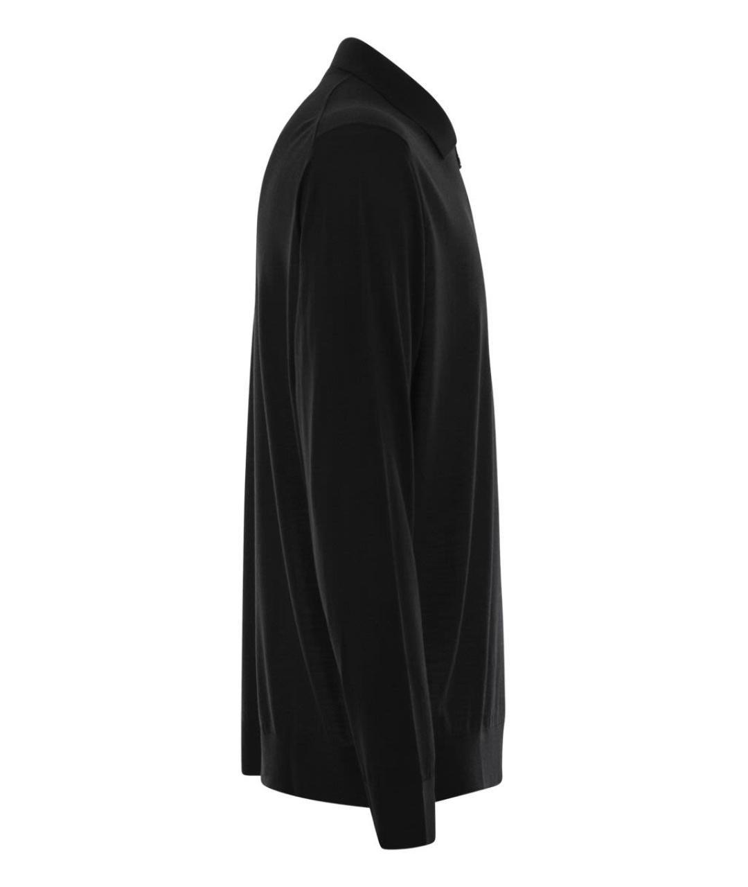 KITON Черный шерстяной джемпер / свитер, фото 3