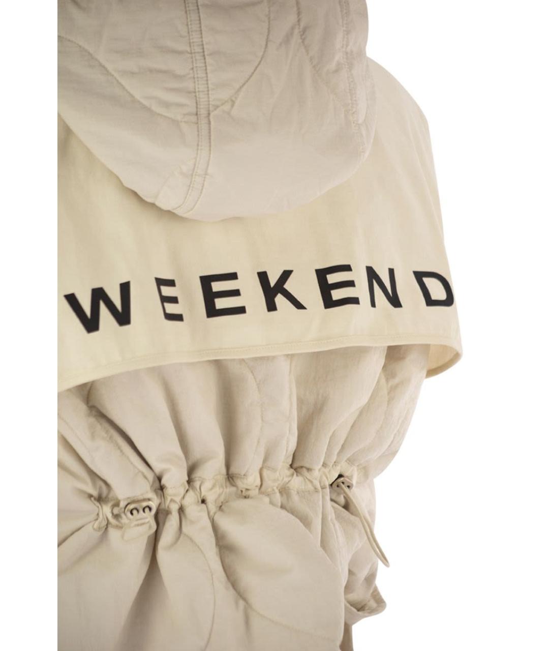 WEEKEND MAX MARA Антрацитовый полиэстеровый жилет, фото 4
