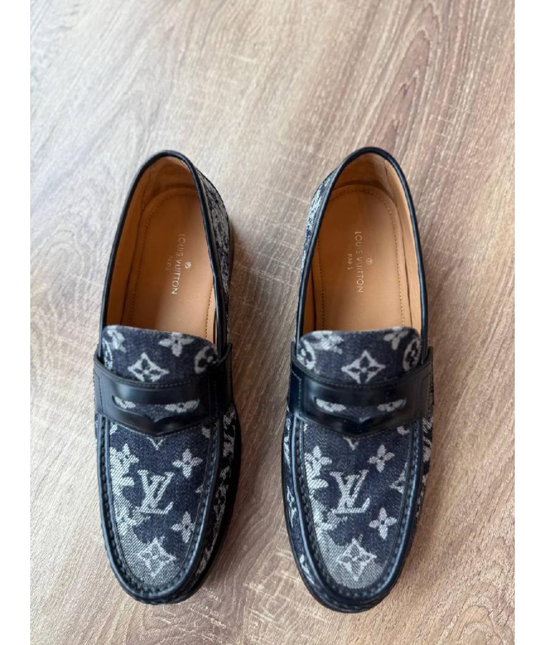 LOUIS VUITTON Кожаные лоферы, фото 2
