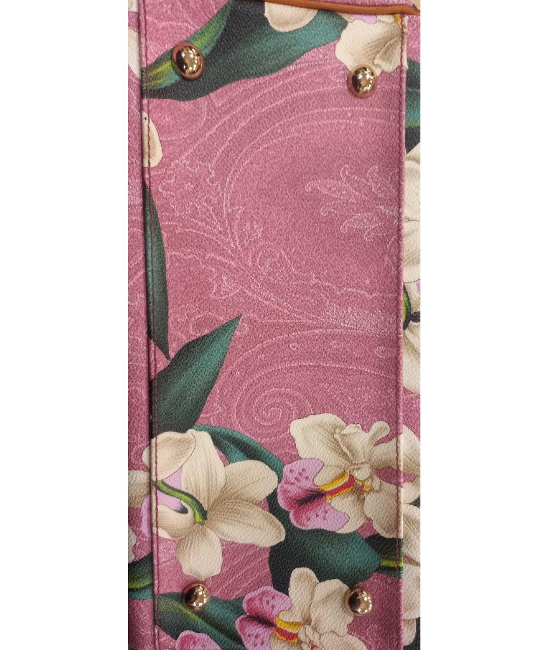 ETRO Мульти кожаная сумка с короткими ручками, фото 5