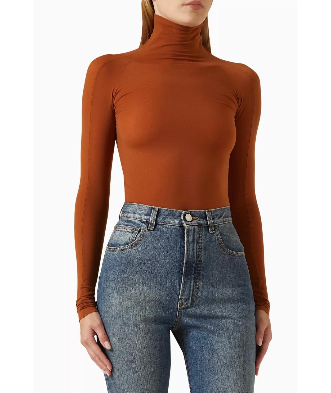 ALAIA Коричневое боди, фото 6