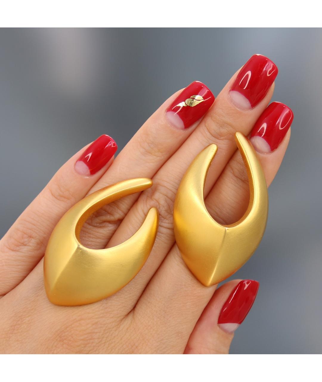 GIVENCHY Золотые серьги, фото 10