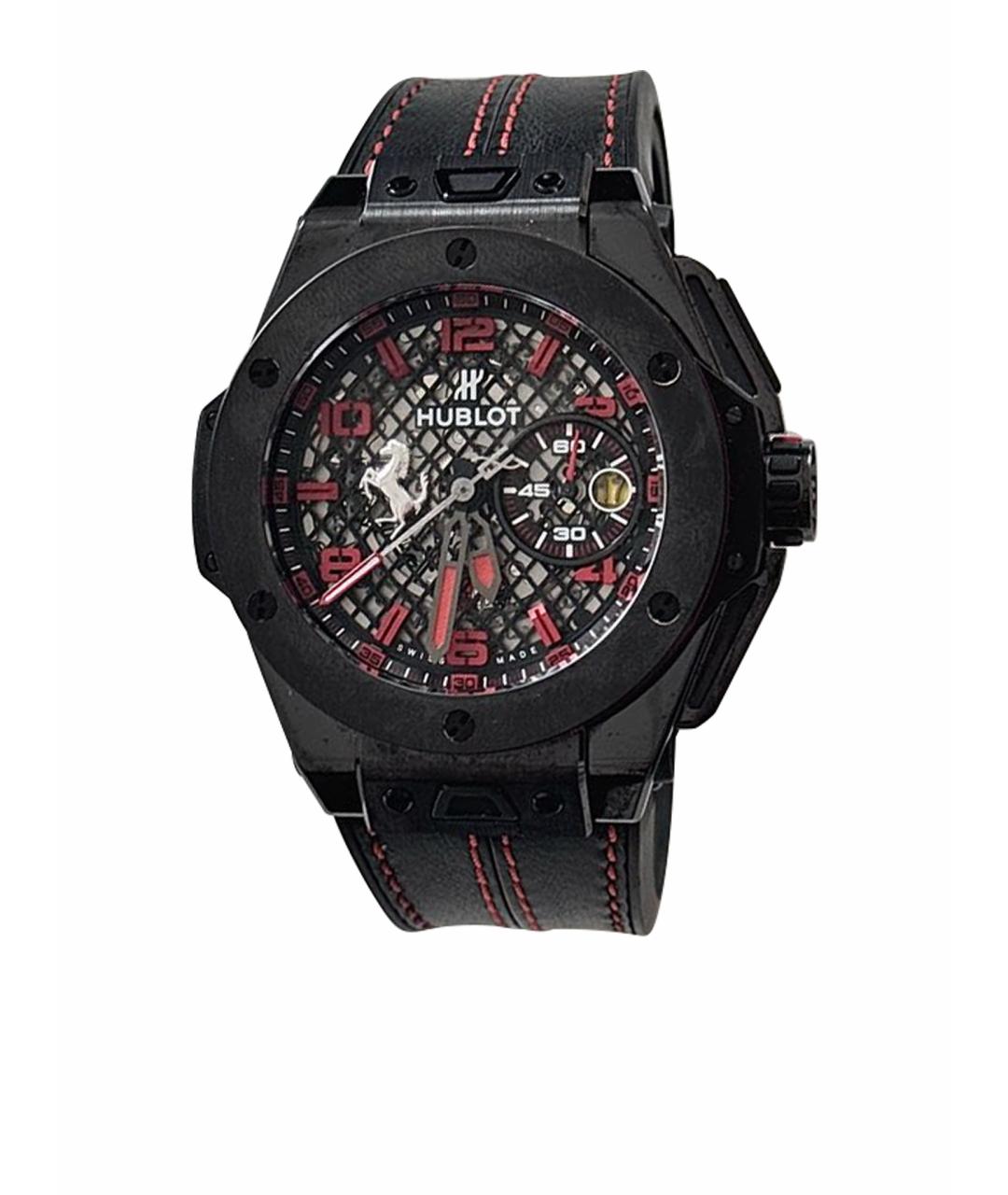 HUBLOT Черные керамические часы, фото 1