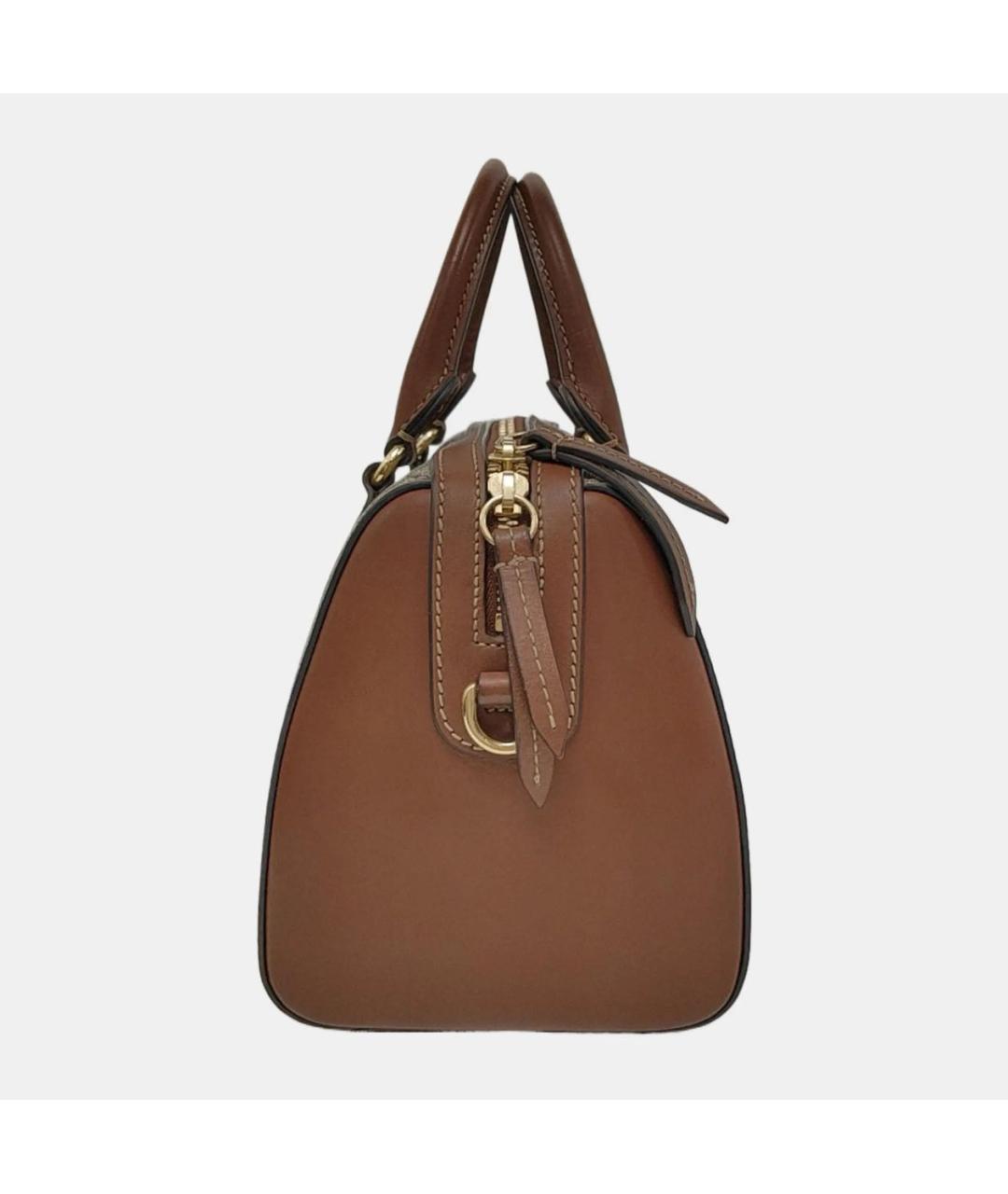 GUCCI Коричневая сумка с короткими ручками, фото 2