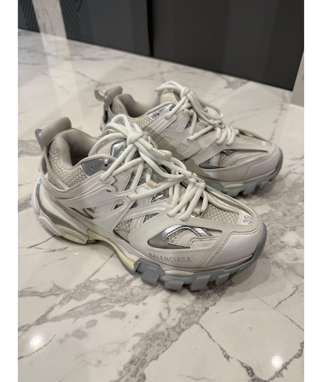 BALENCIAGA Белые кроссовки, фото 3