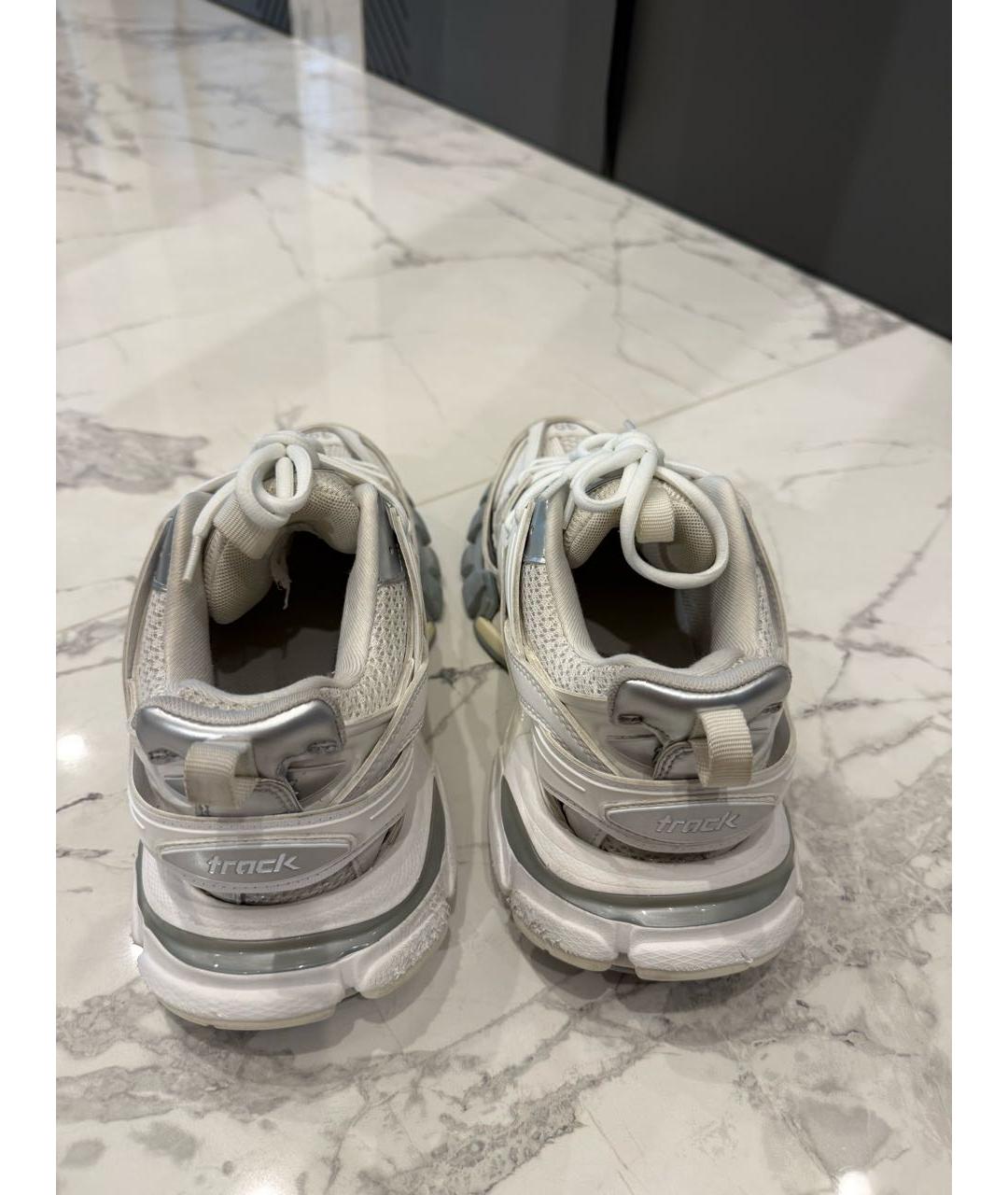 BALENCIAGA Белые кроссовки, фото 4
