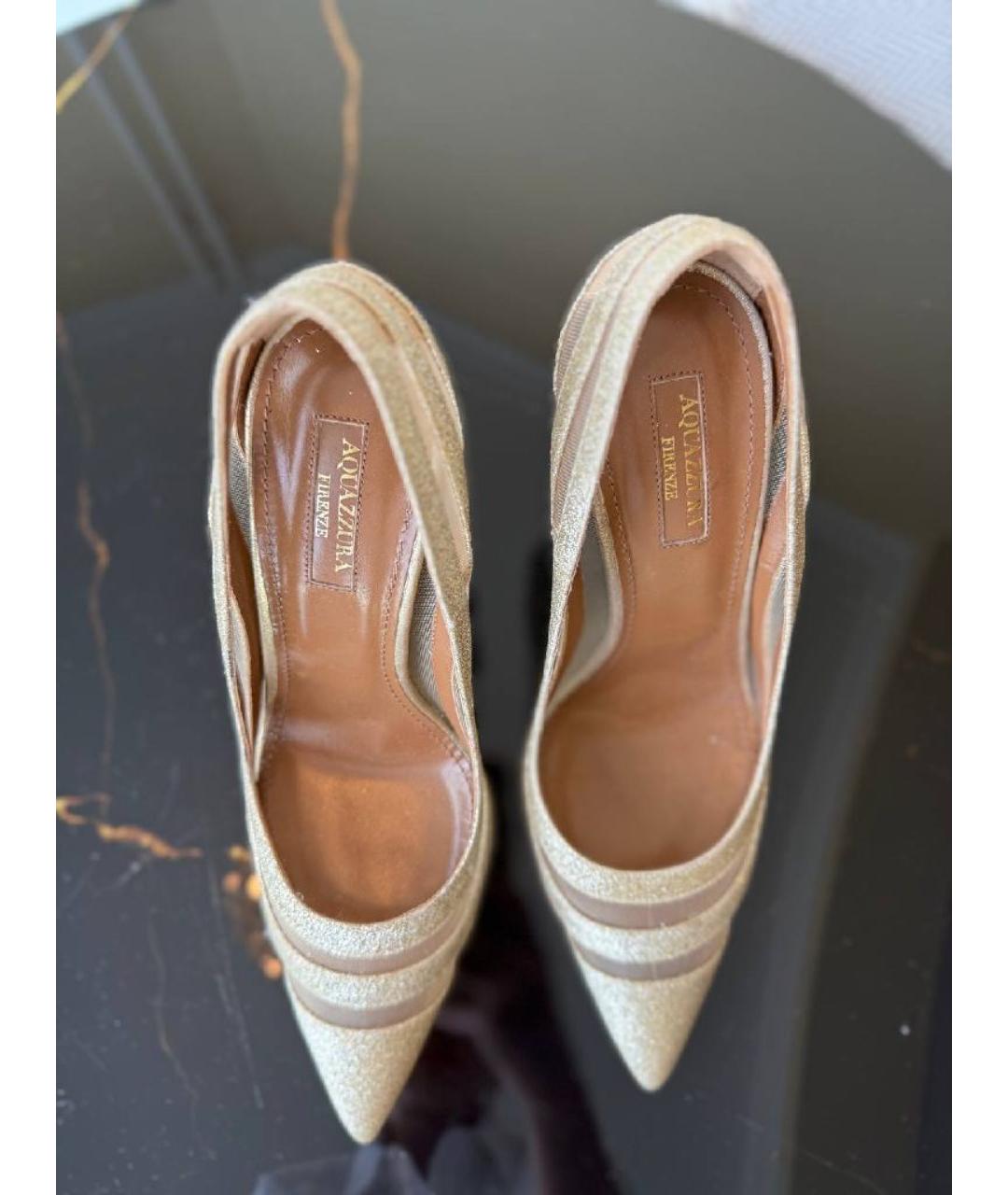 AQUAZZURA Кожаные туфли, фото 2