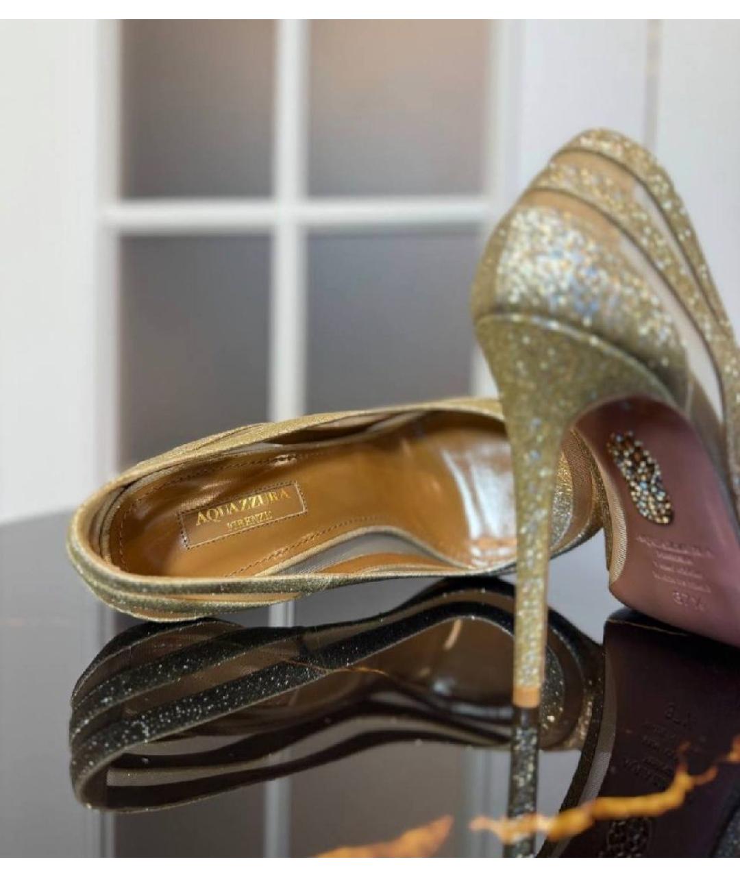 AQUAZZURA Кожаные туфли, фото 7