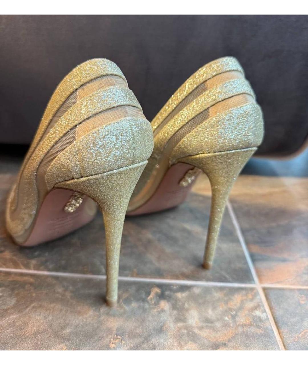 AQUAZZURA Кожаные туфли, фото 5