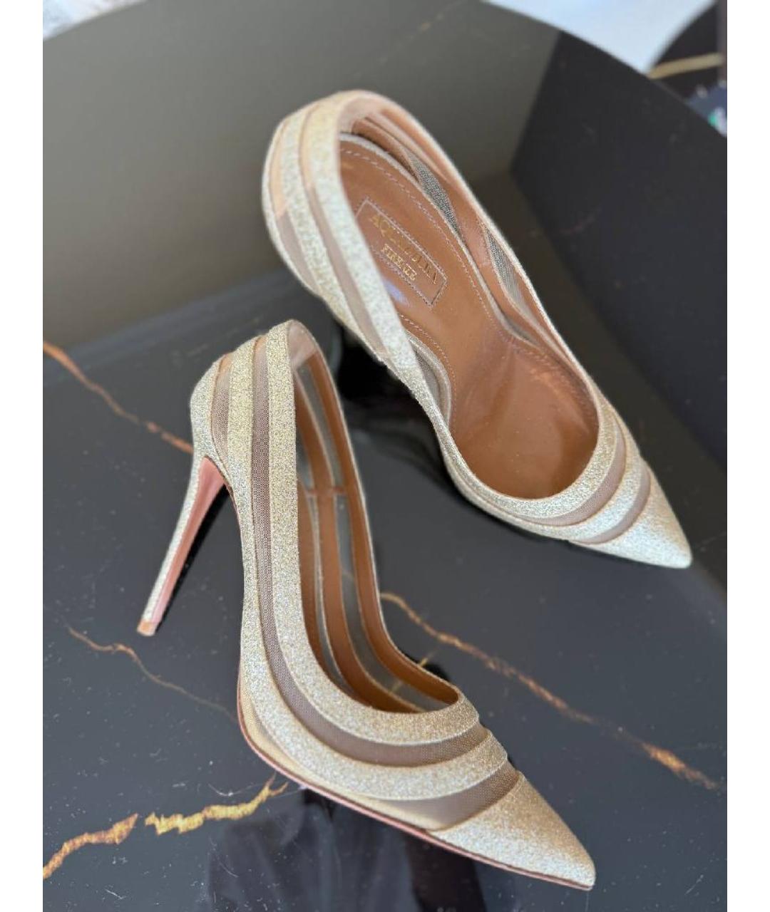 AQUAZZURA Кожаные туфли, фото 6