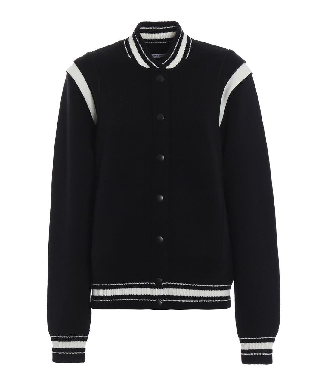 GIVENCHY Черная шерстяная куртка, фото 1