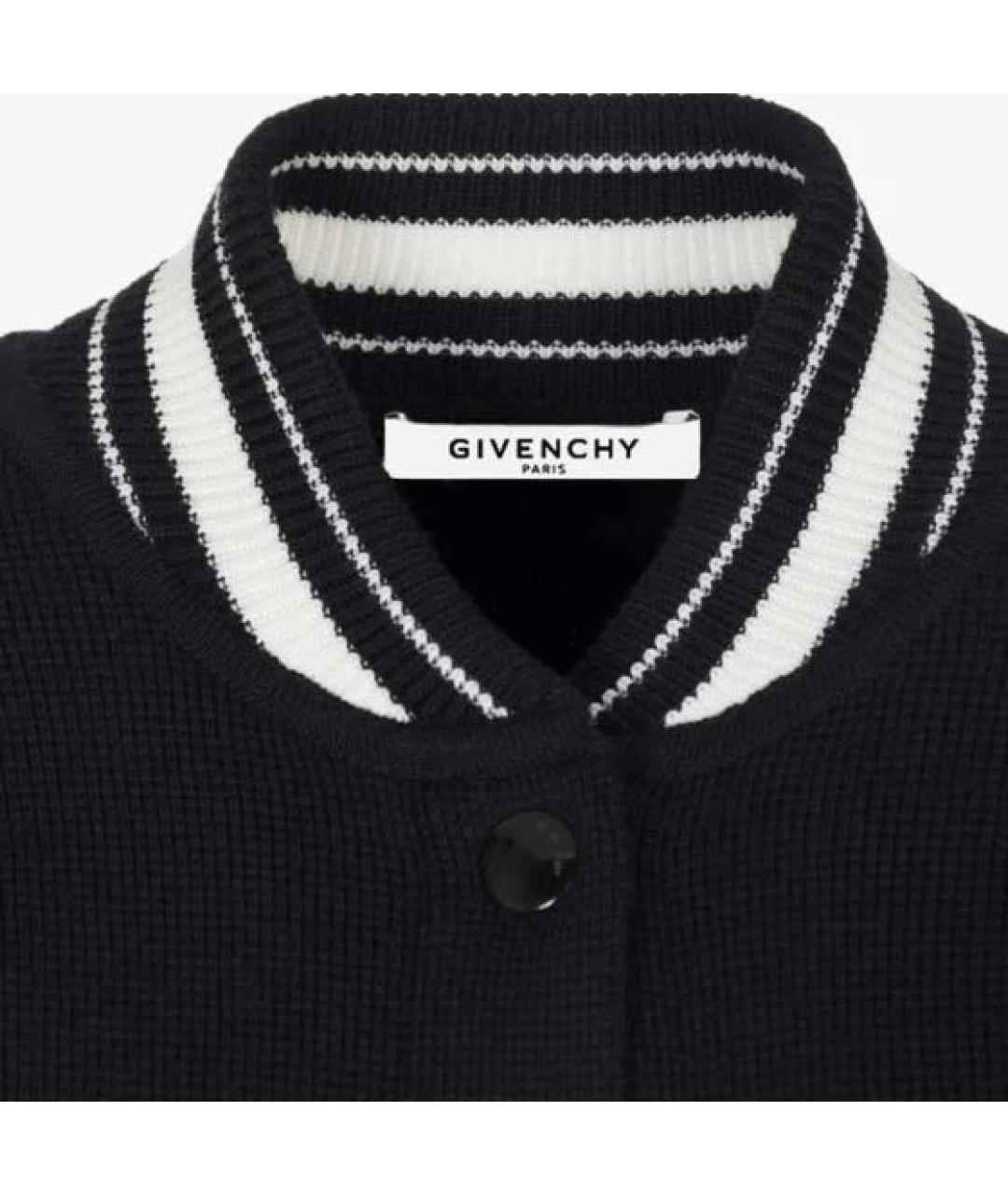 GIVENCHY Черная шерстяная куртка, фото 5