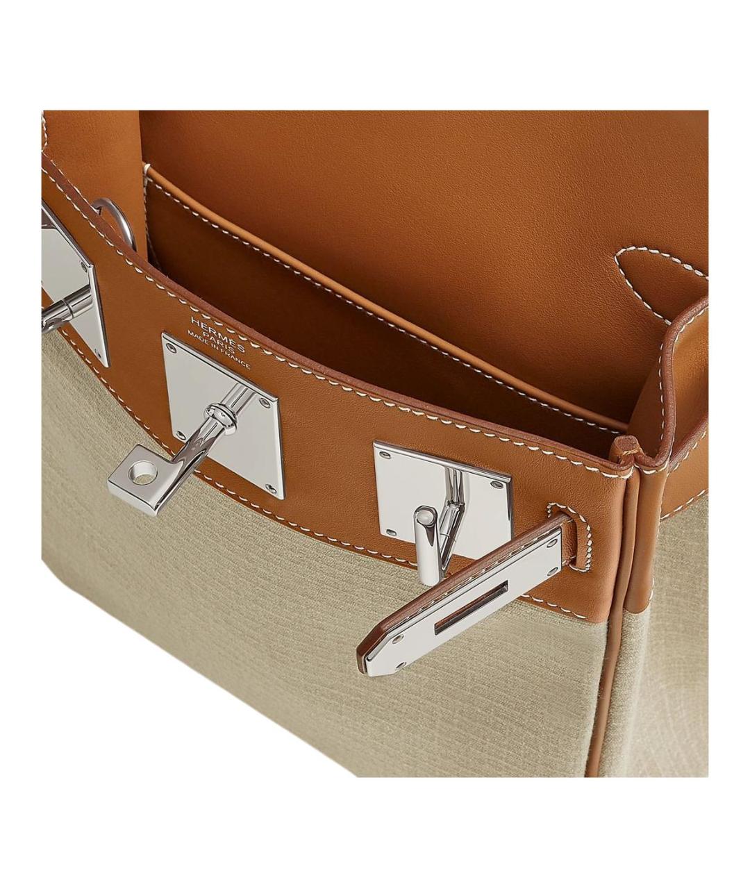 HERMES Коричневая сумка на плечо, фото 4