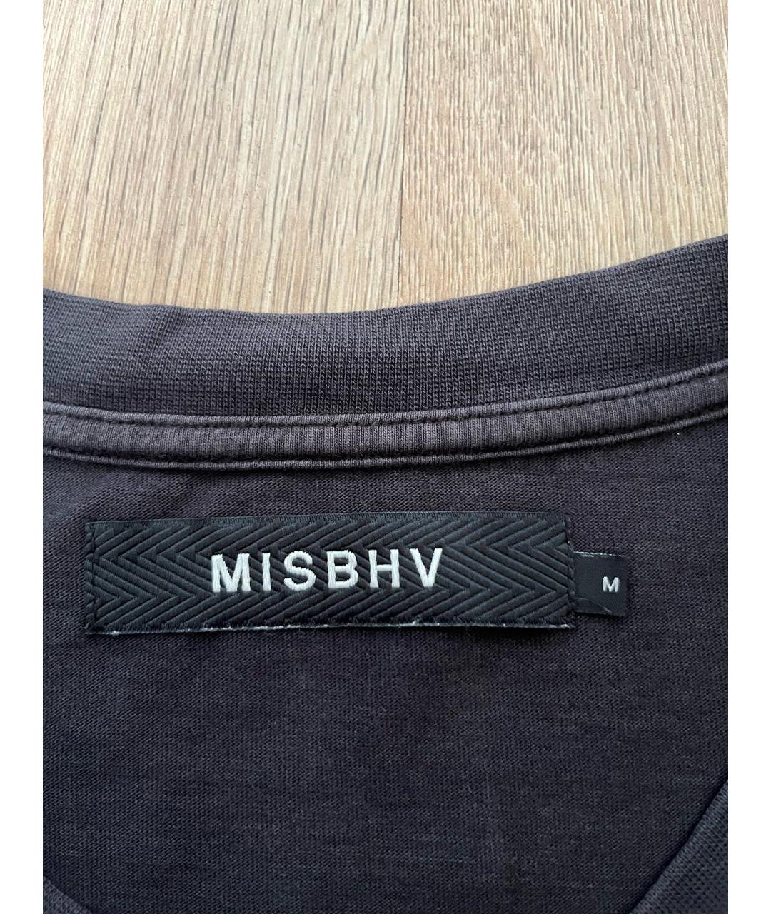 MISBHV Черная хлопковая футболка, фото 5