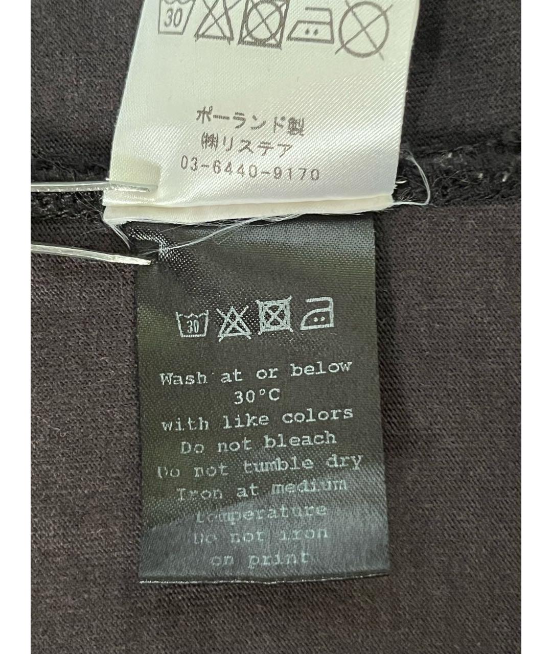 MISBHV Черная хлопковая футболка, фото 7