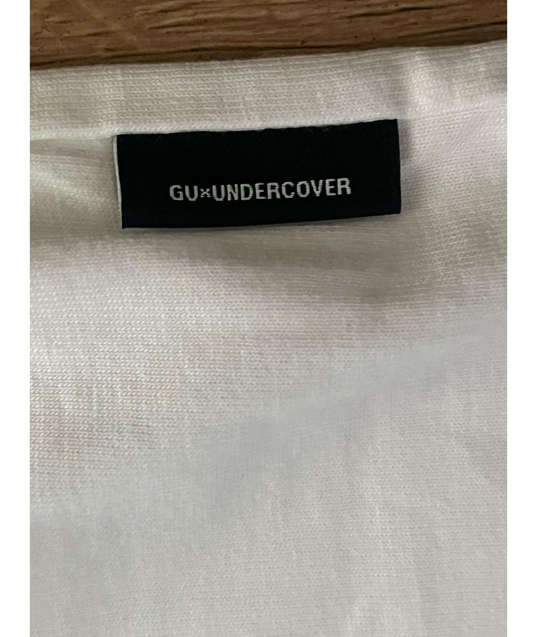 UNDERCOVER Белая хлопковая футболка, фото 6