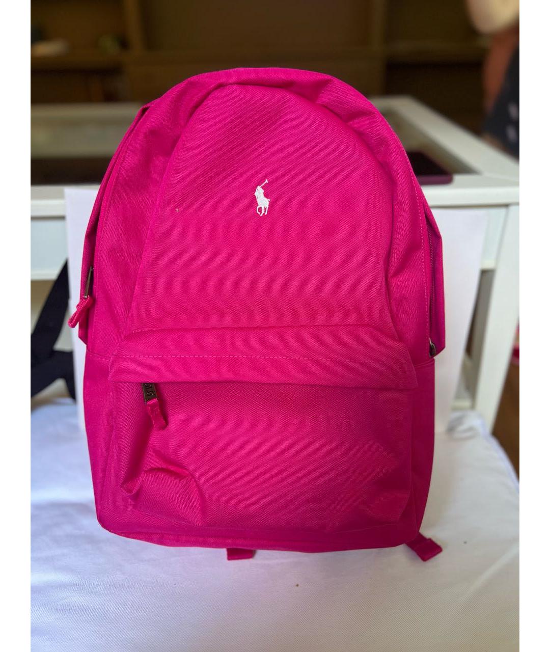POLO RALPH LAUREN Розовый рюкзак, фото 9