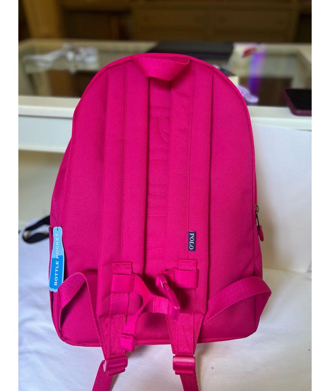 POLO RALPH LAUREN Розовый рюкзак, фото 2
