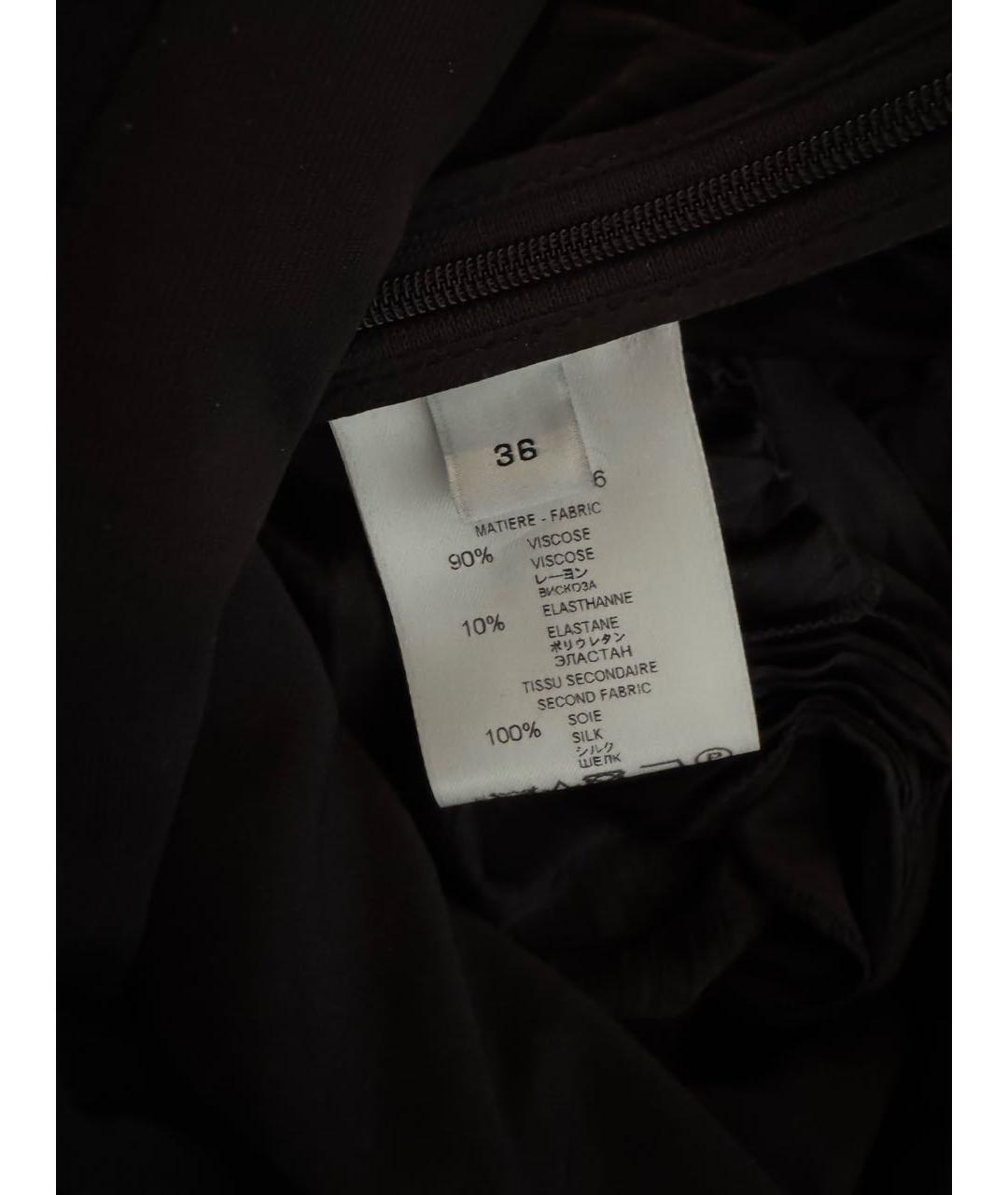 GIVENCHY Черное вискозное вечернее платье, фото 6