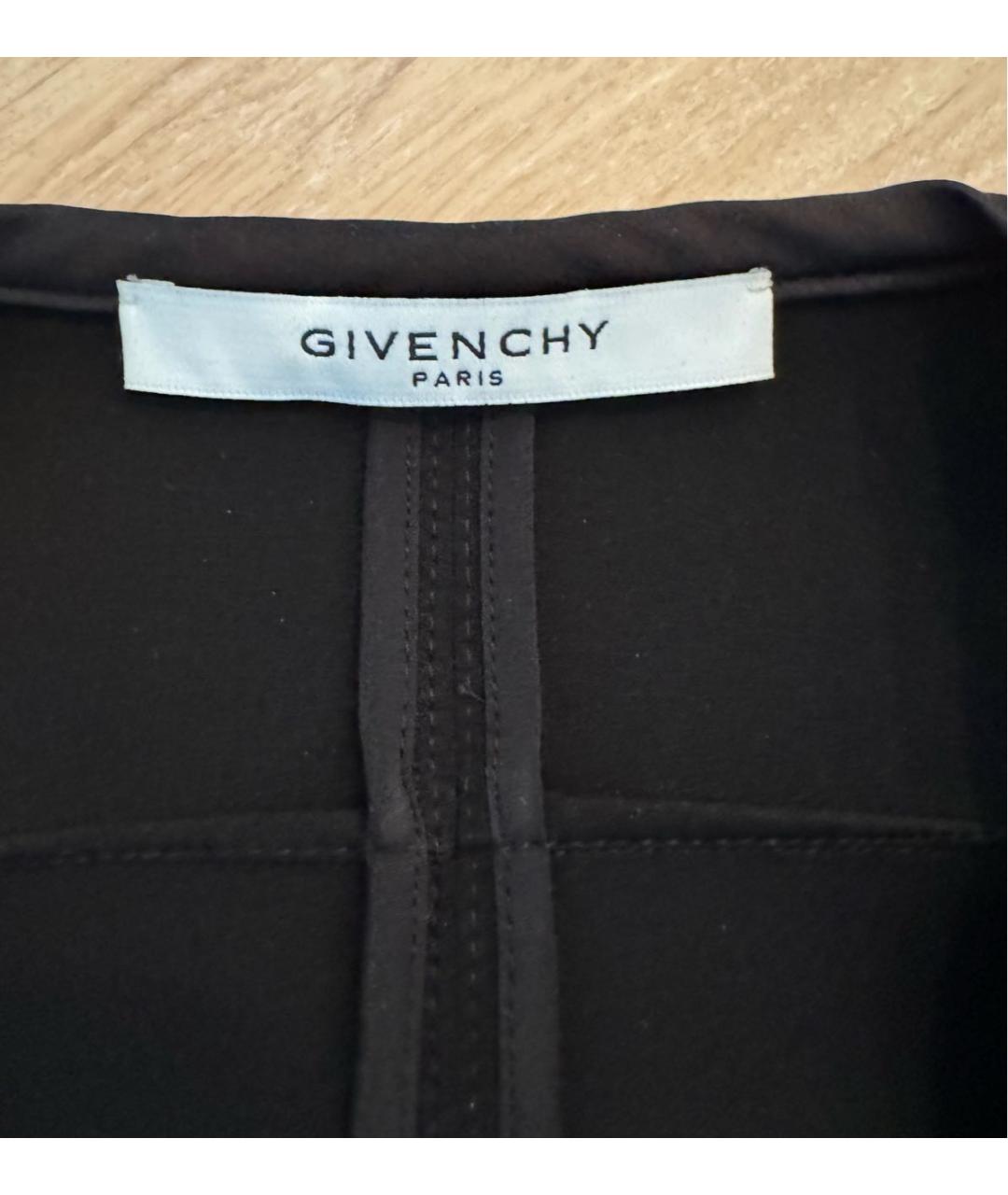 GIVENCHY Черный полиамидовый жакет/пиджак, фото 4