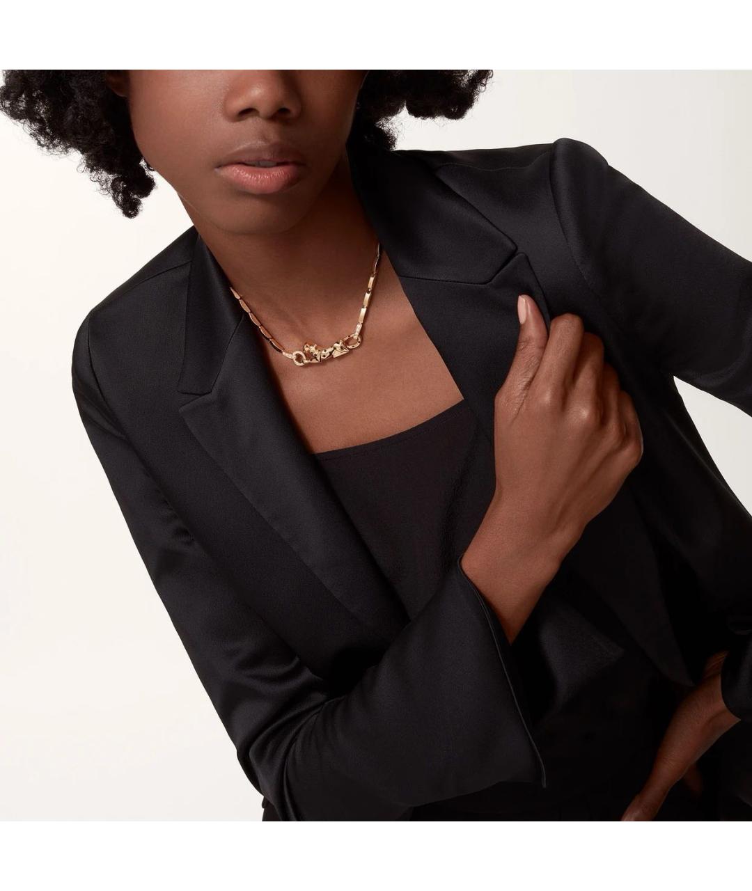 CARTIER Золотое колье из желтого золота, фото 3