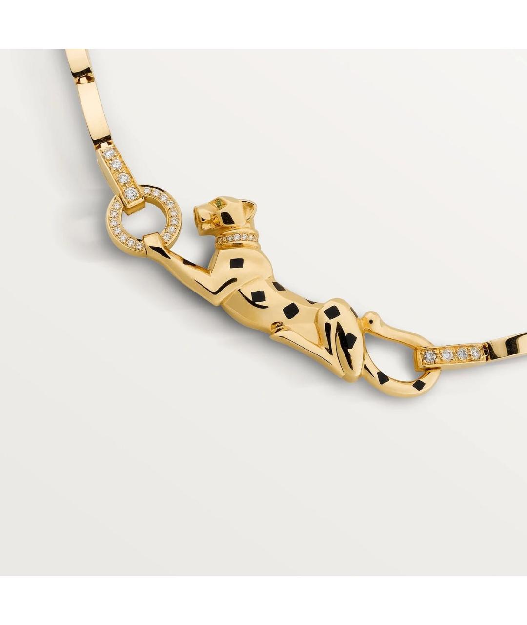 CARTIER Золотое колье из желтого золота, фото 4