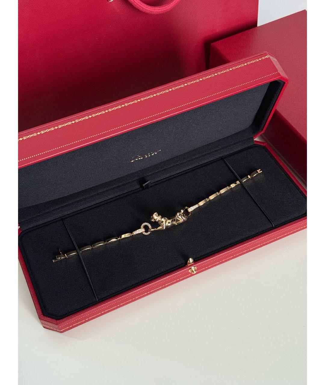 CARTIER Золотой браслет из желтого золота, фото 2
