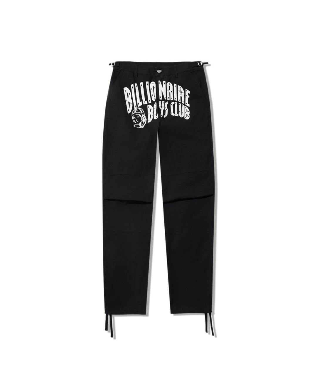 BILLIONAIRE BOYS CLUB Черные хлопко-эластановые повседневные брюки, фото 1