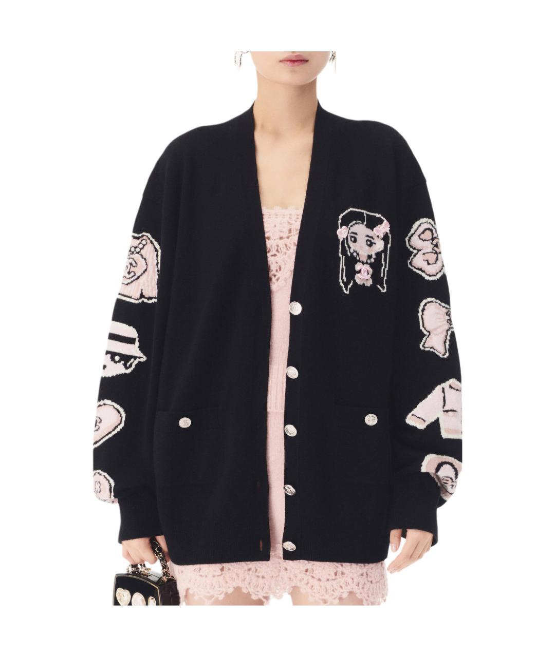 CHANEL Черный джемпер / свитер, фото 3