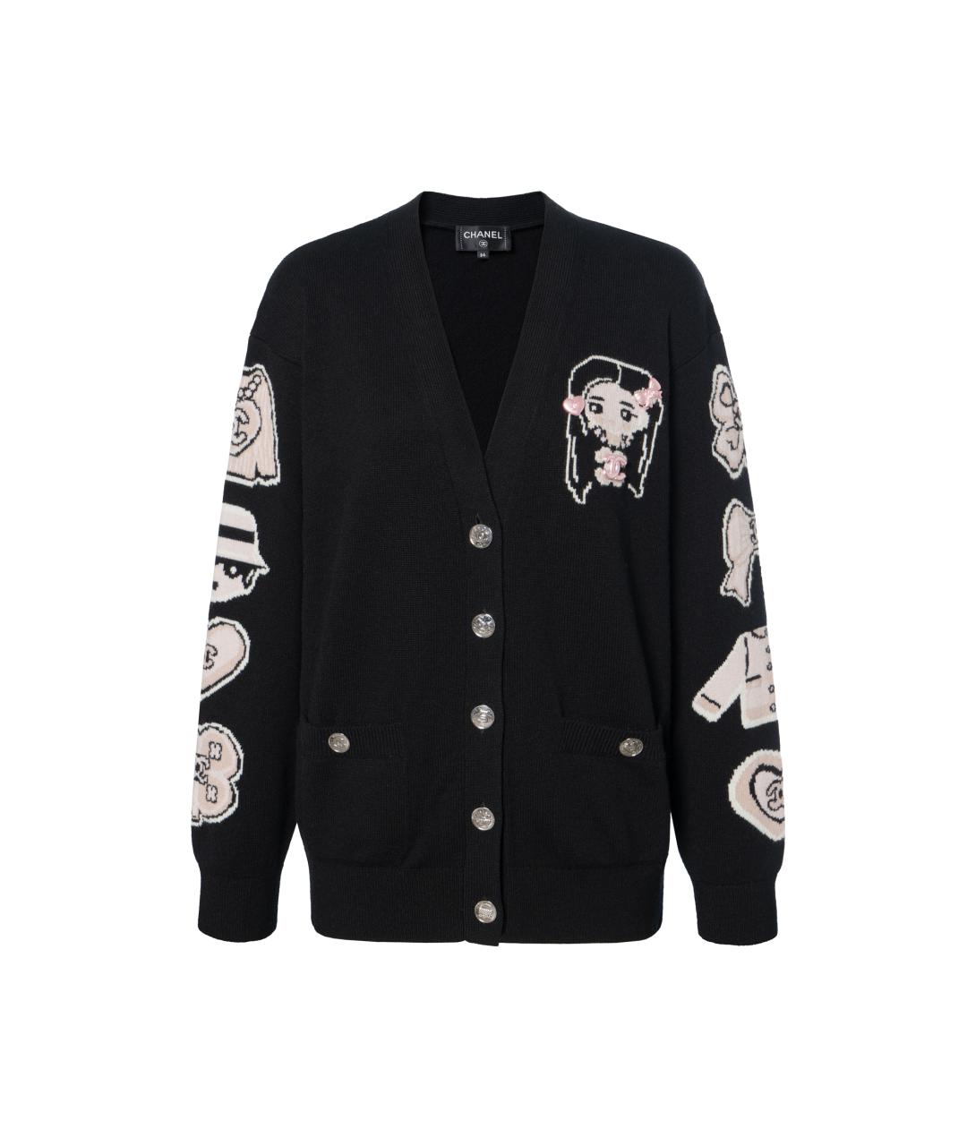 CHANEL Черный джемпер / свитер, фото 1