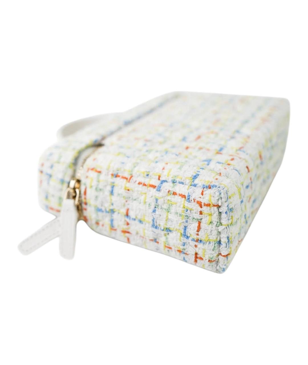 CHANEL Бежевая сумка с короткими ручками, фото 7