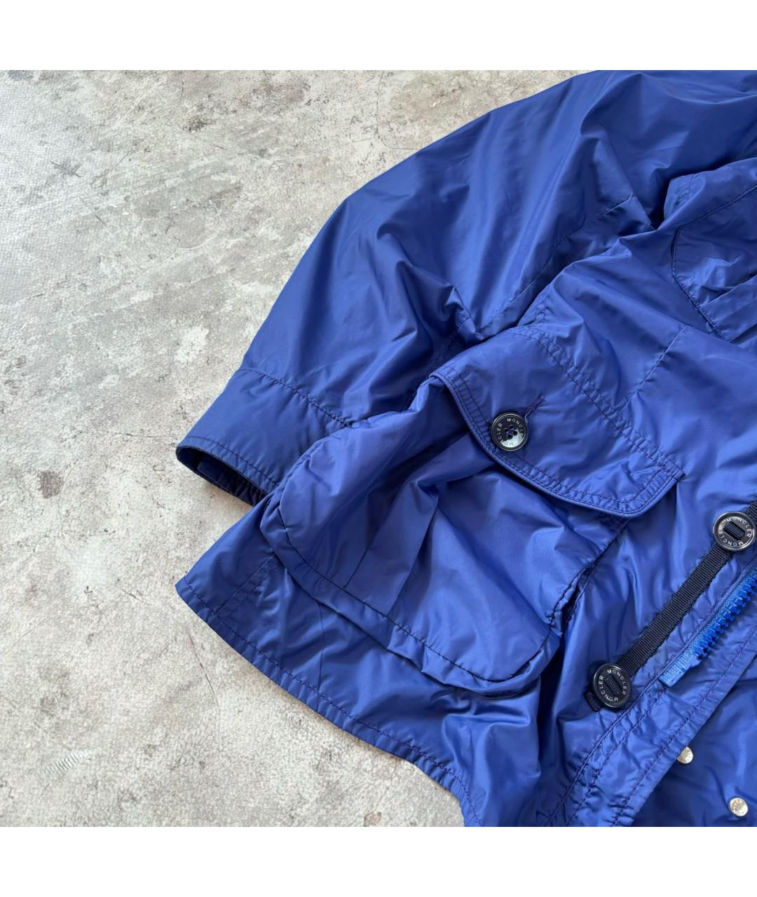 MONCLER Синяя куртка, фото 5
