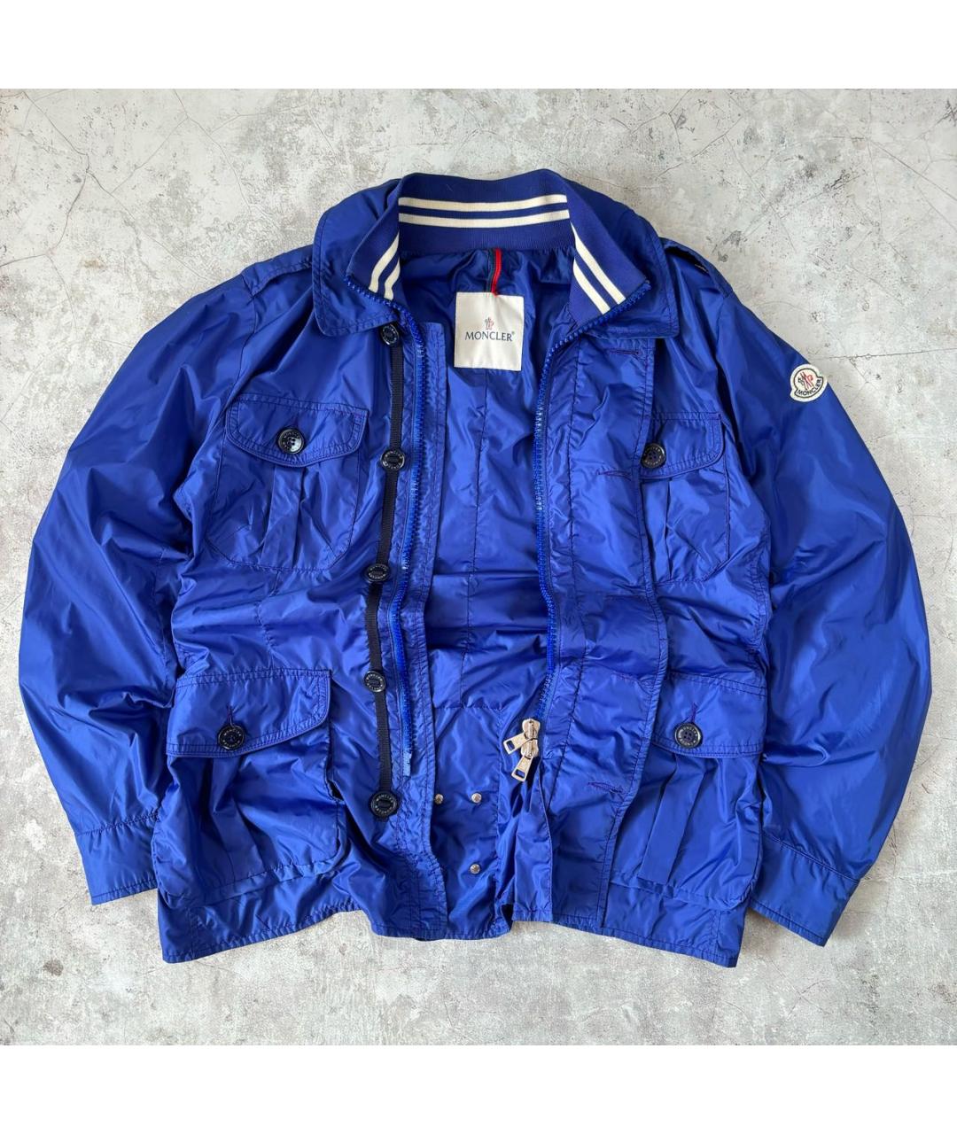MONCLER Синяя куртка, фото 8