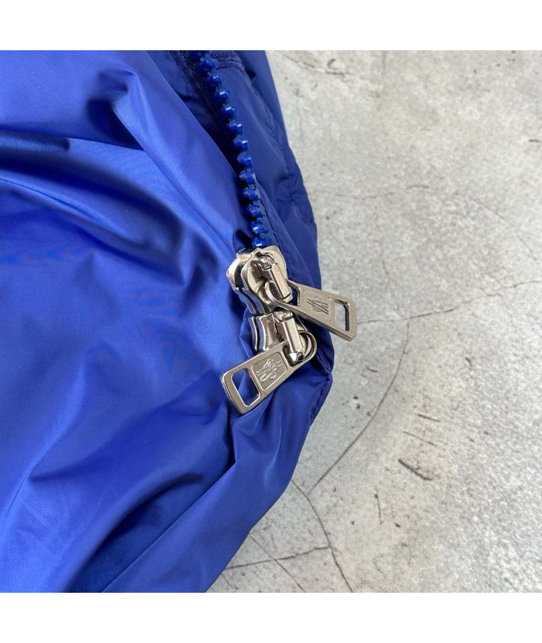 MONCLER Синяя куртка, фото 6