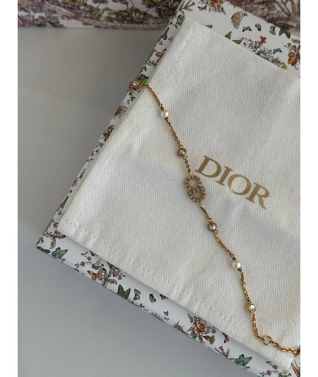 CHRISTIAN DIOR Золотой браслет, фото 3