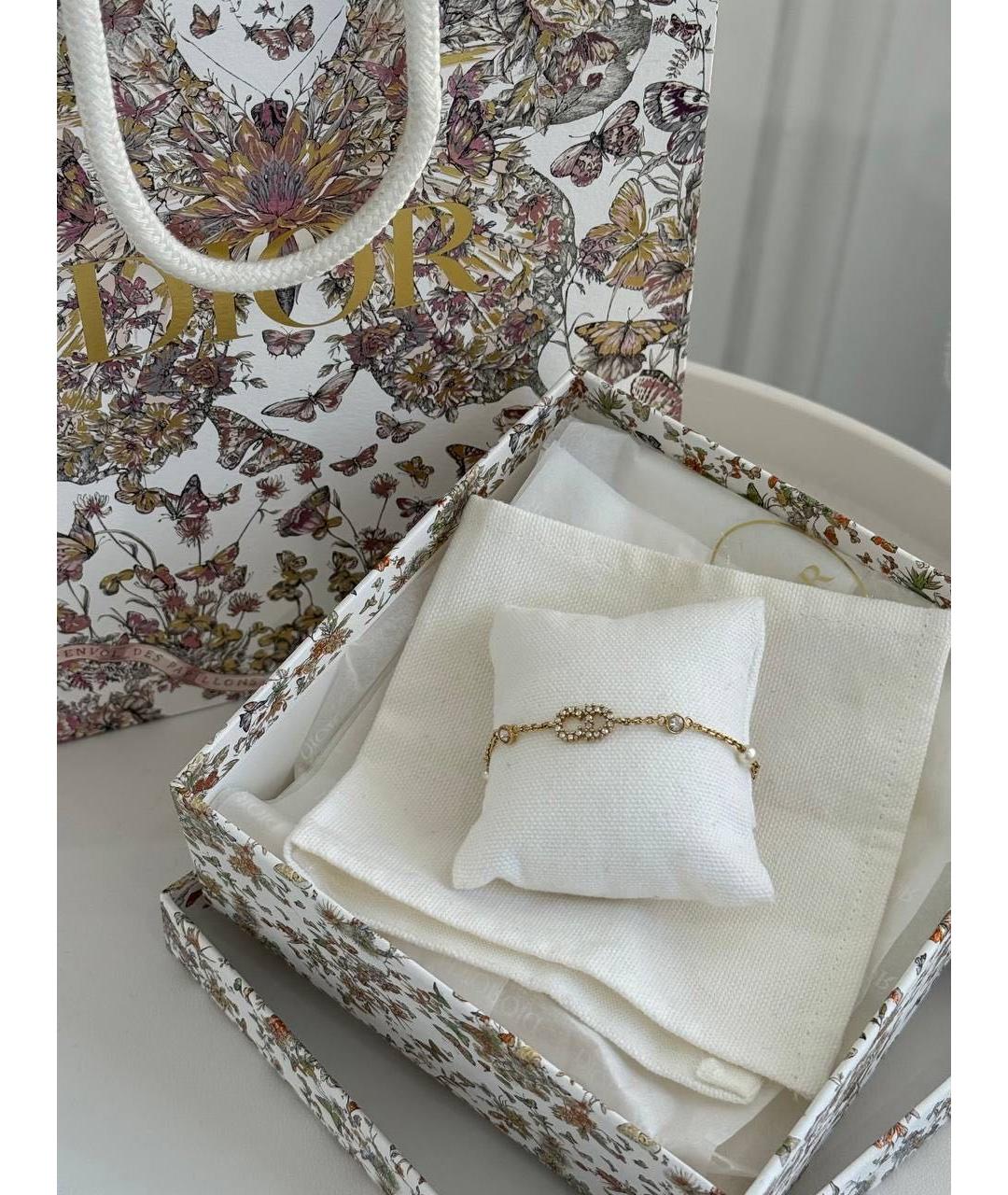 CHRISTIAN DIOR Золотой браслет, фото 2