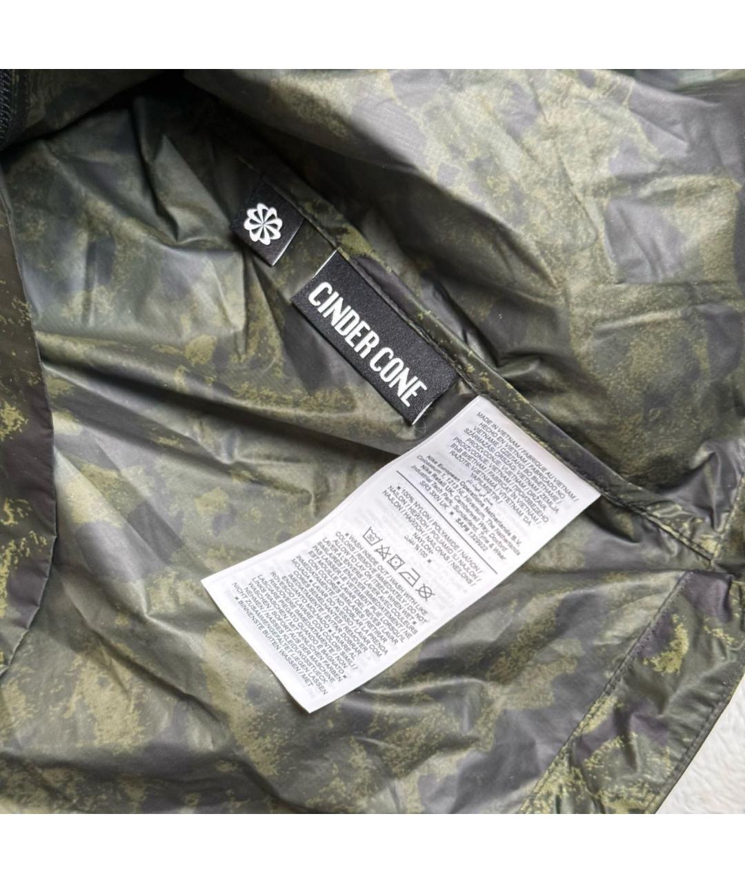NIKE ACG Зеленая полиэстеровая куртка, фото 8