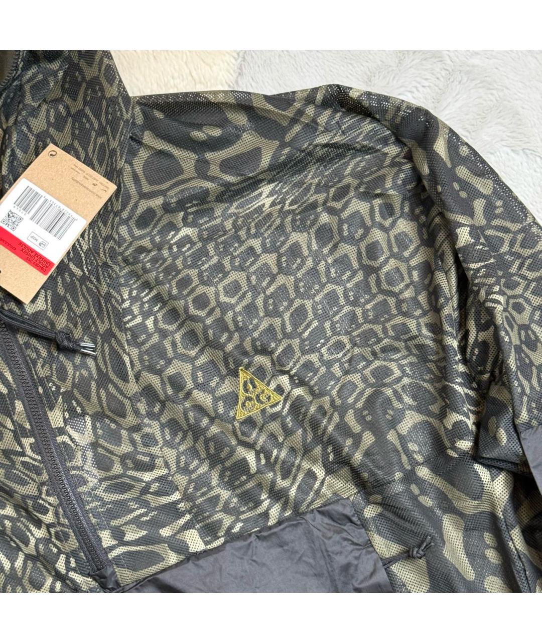 NIKE ACG Зеленая полиэстеровая куртка, фото 4