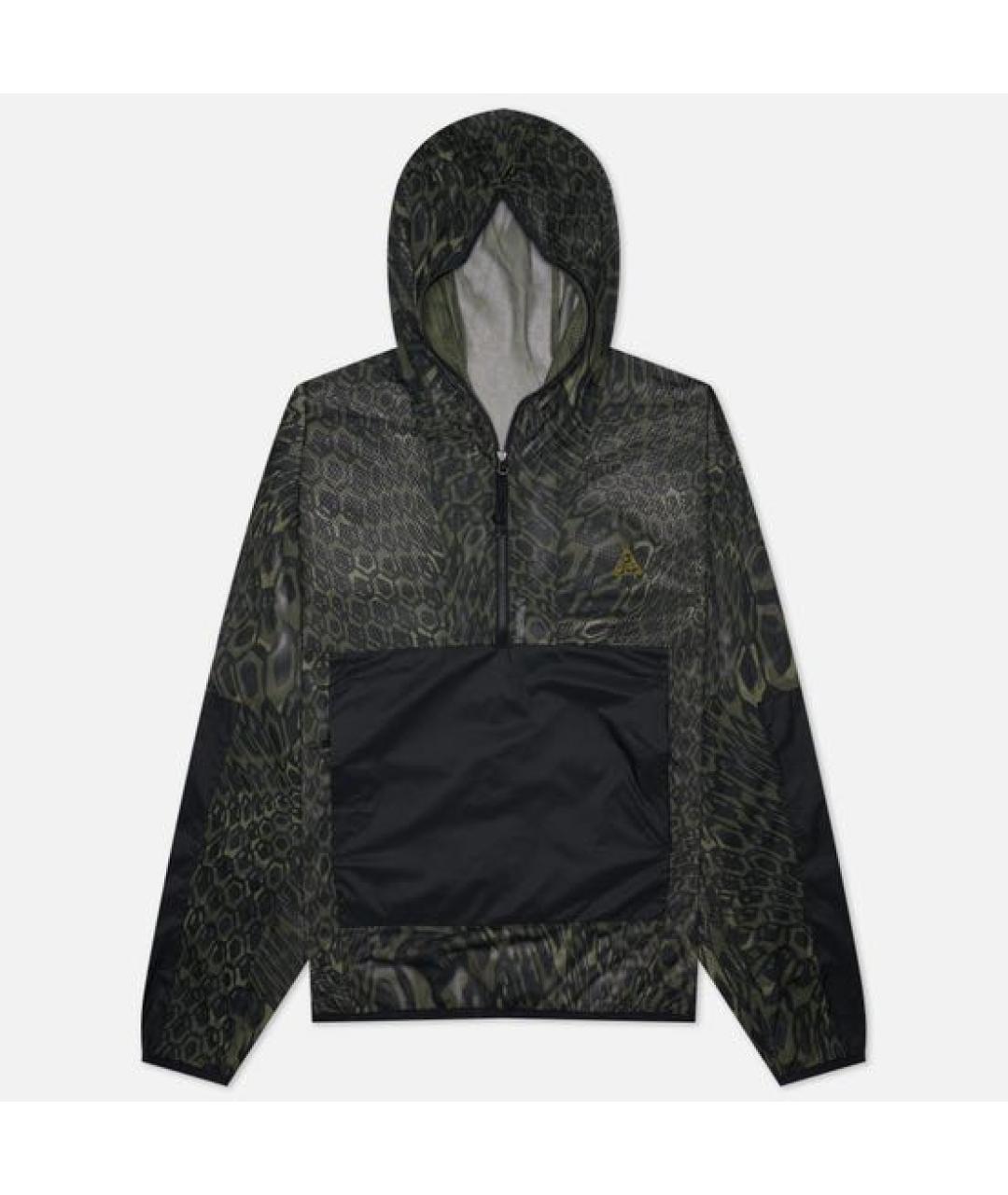 NIKE ACG Зеленая полиэстеровая куртка, фото 9