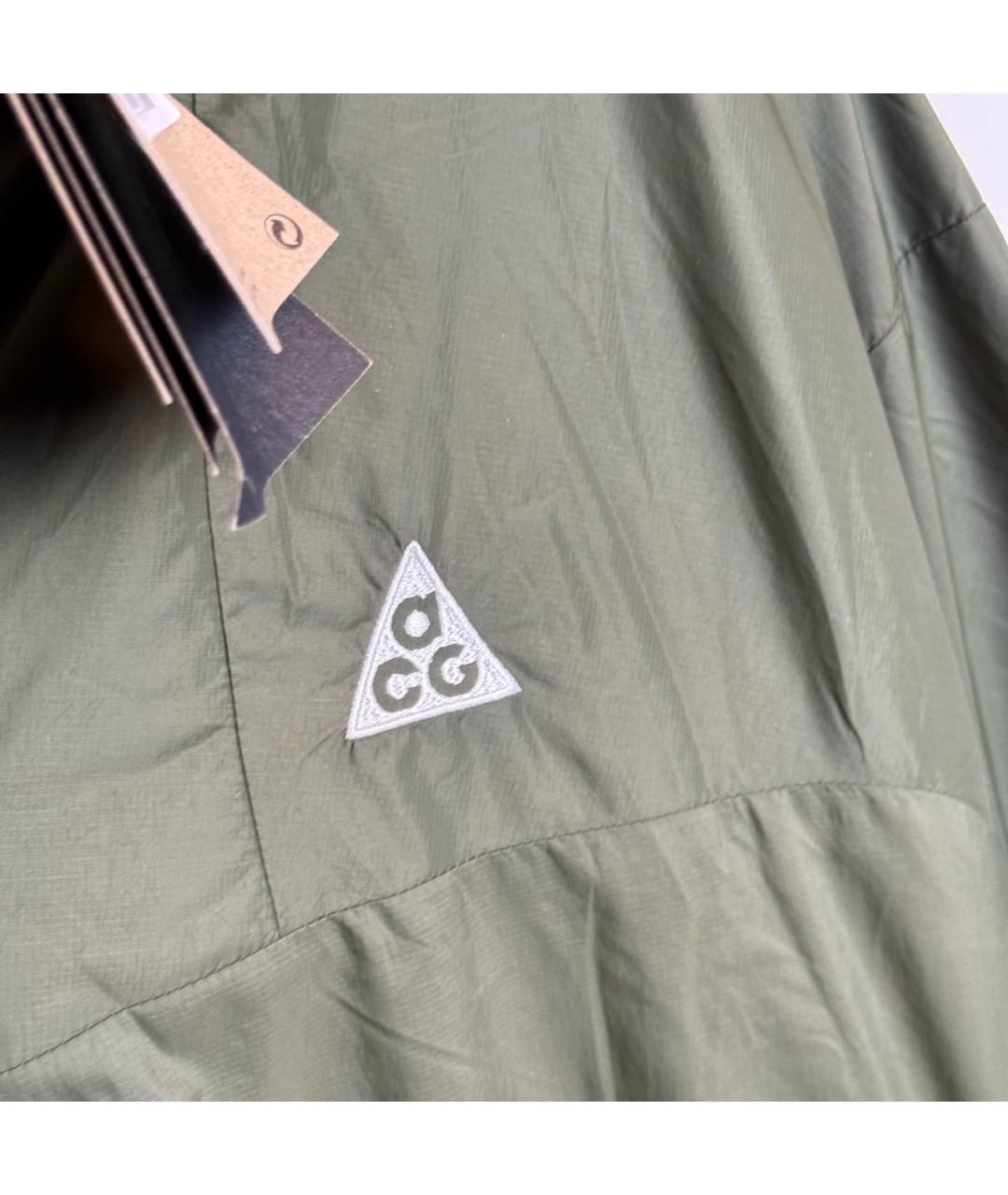 NIKE ACG Зеленая полиэстеровая куртка, фото 5
