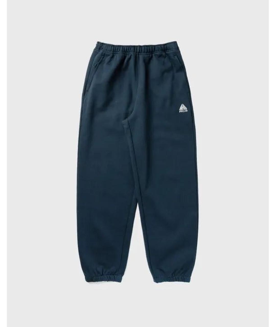 NIKE ACG Темно-синие хлопковые повседневные брюки, фото 8