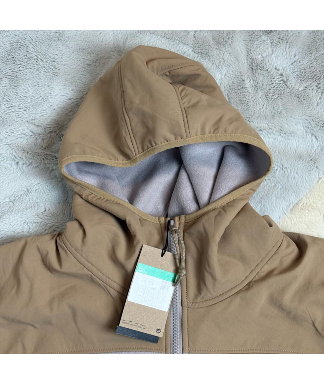 NIKE ACG Бежевая полиэстеровая куртка, фото 6