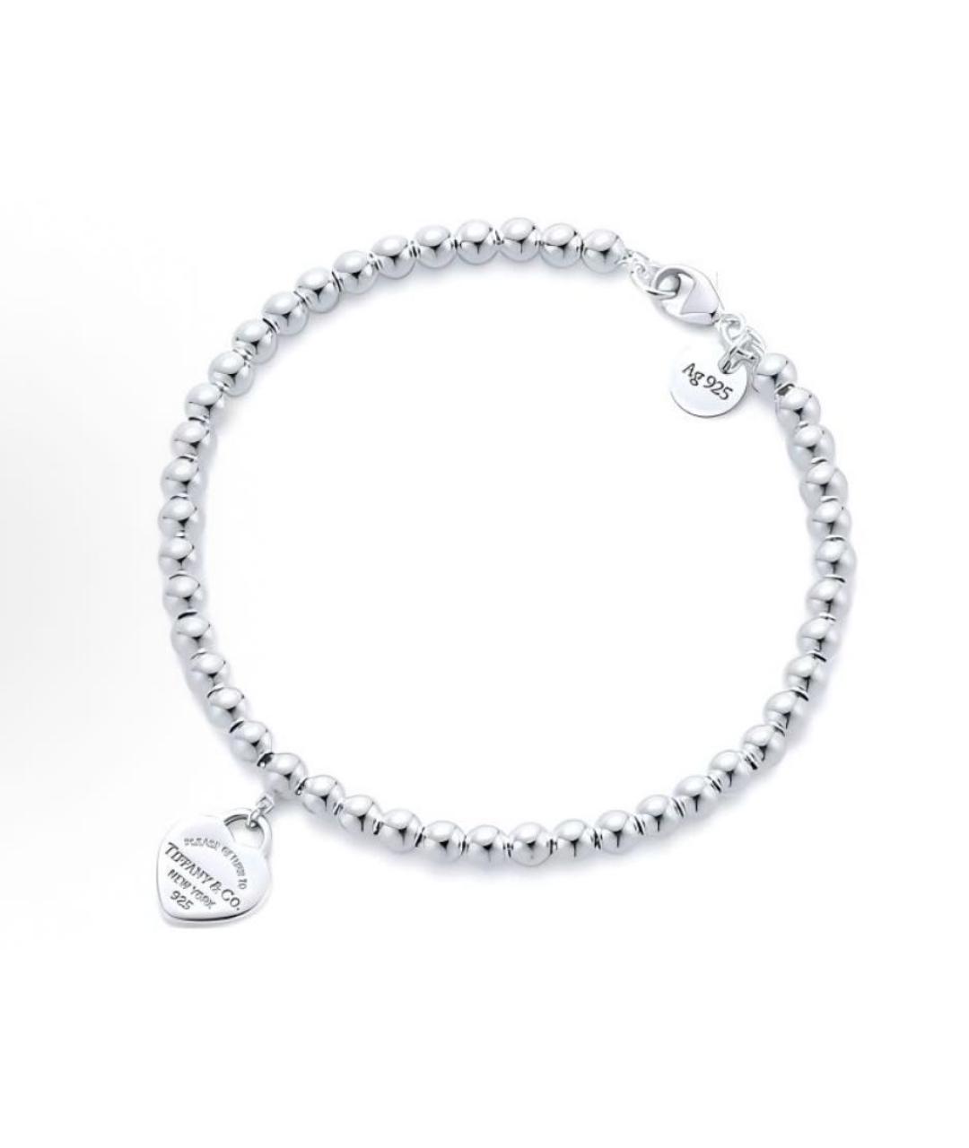 TIFFANY&CO Серебрянный серебряный браслет, фото 3