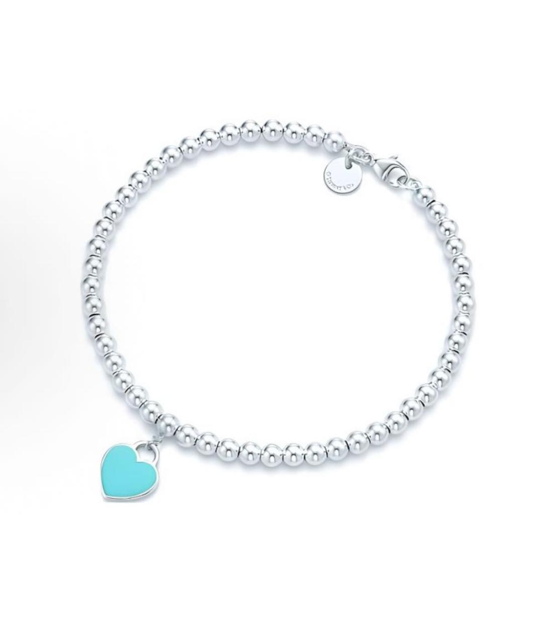TIFFANY&CO Серебрянный серебряный браслет, фото 2