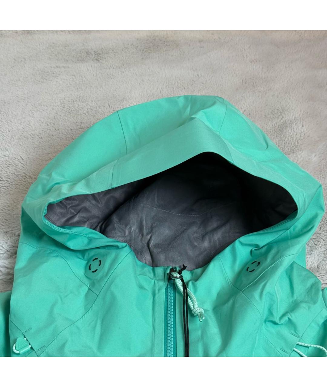 NIKE ACG Бирюзовая полиэстеровая куртка, фото 7